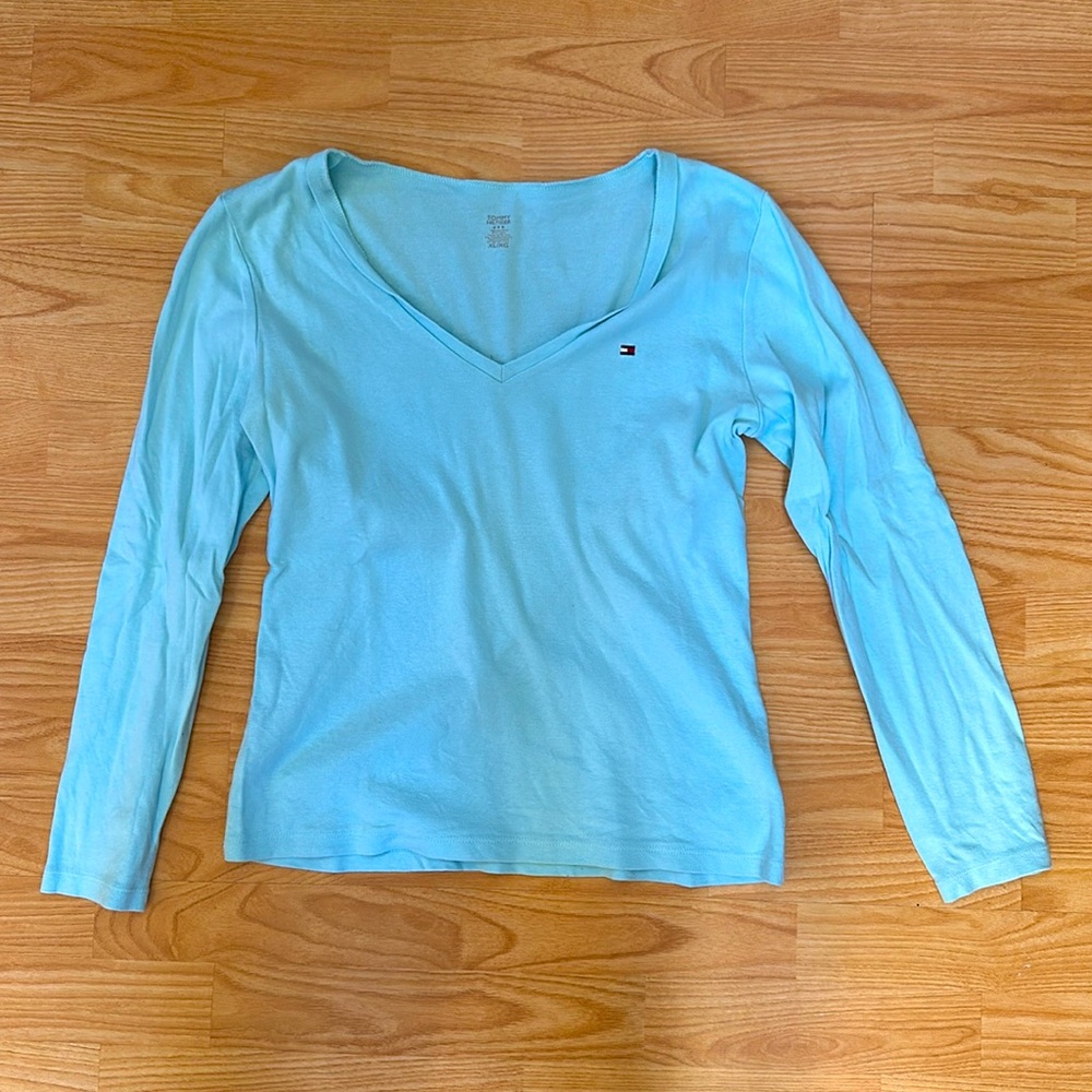 Tommy Hilfiger Long Sleeve V Neck XL